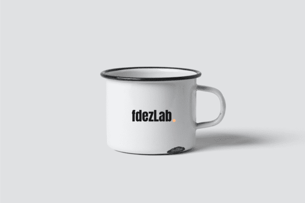 Taza acero inoxidable fdezLab.